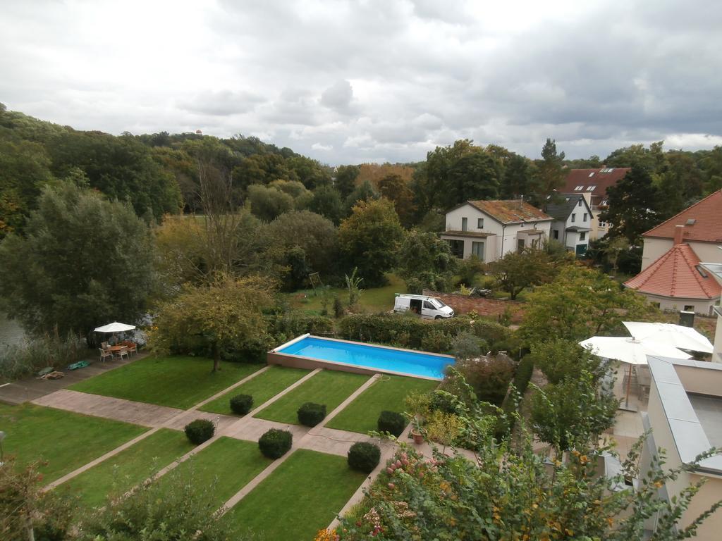 Ferienwohnung Saaleblick Halle  Zewnętrze zdjęcie