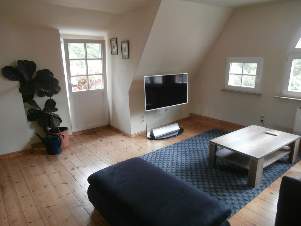 Ferienwohnung Saaleblick Halle  Zewnętrze zdjęcie